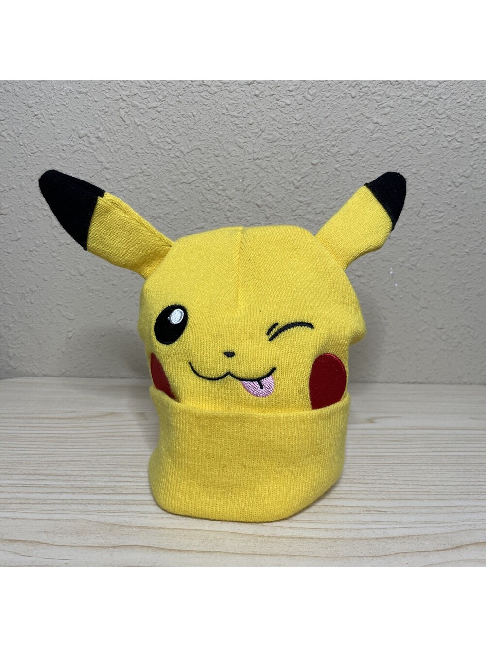 Pokemon Yellow Pikachu Knit Beanie / Hat / Cap